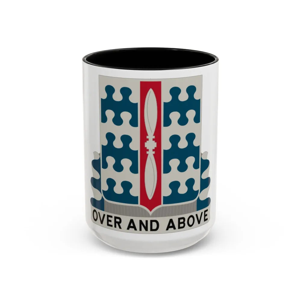 46 Aviation Battalion (U.S. Army) Accent Coffee Mug-15oz-Black-Go Mug Yourself