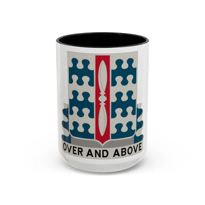 46 Aviation Battalion (U.S. Army) Accent Coffee Mug-15oz-Black-Go Mug Yourself