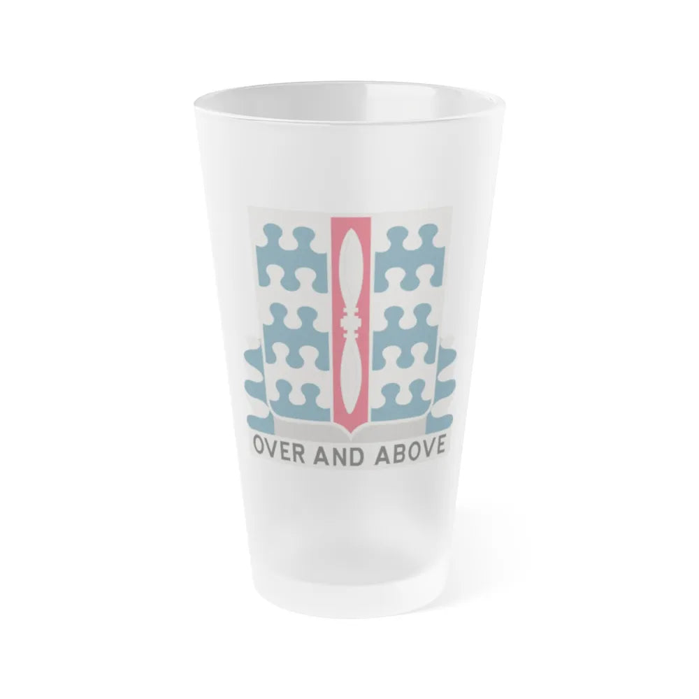 46 Aviation Battalion (U.S. Army) Frosted Pint Glass 16oz-Go Mug Yourself