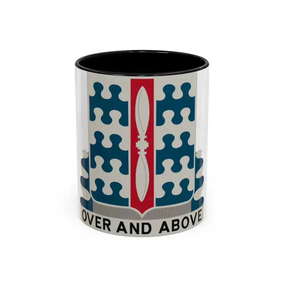 46 Aviation Battalion (U.S. Army) Accent Coffee Mug 11oz Black - Go Mug Yourself