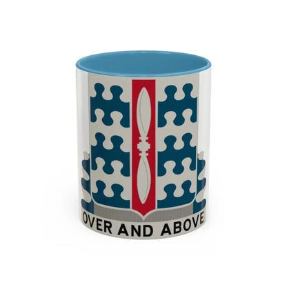 46 Aviation Battalion (U.S. Army) Accent Coffee Mug 11oz Light Blue - Go Mug Yourself
