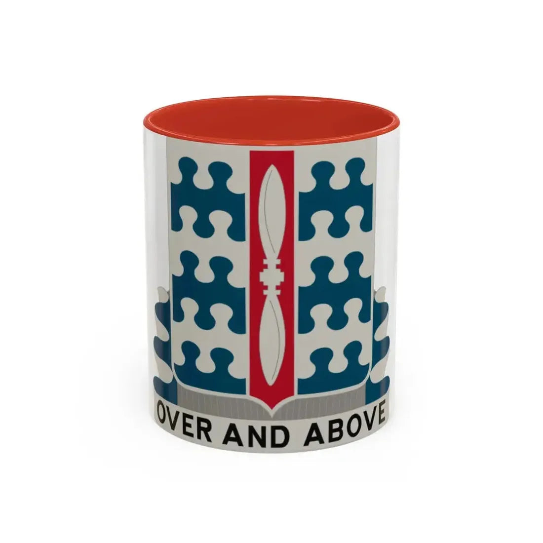 46 Aviation Battalion (U.S. Army) Accent Coffee Mug 11oz Red - Go Mug Yourself