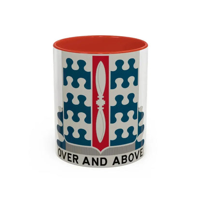 46 Aviation Battalion (U.S. Army) Accent Coffee Mug 11oz Red - Go Mug Yourself