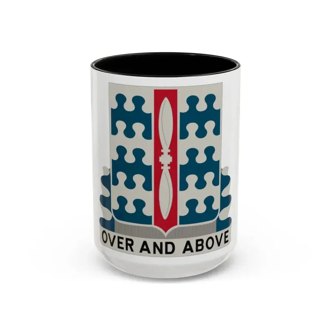 46 Aviation Battalion (U.S. Army) Accent Coffee Mug 15oz Black - Go Mug Yourself
