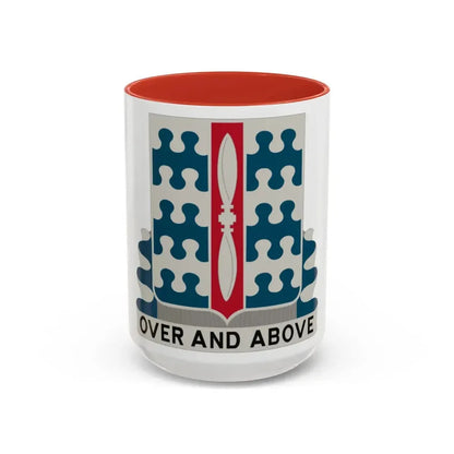 46 Aviation Battalion (U.S. Army) Accent Coffee Mug 15oz Red - Go Mug Yourself