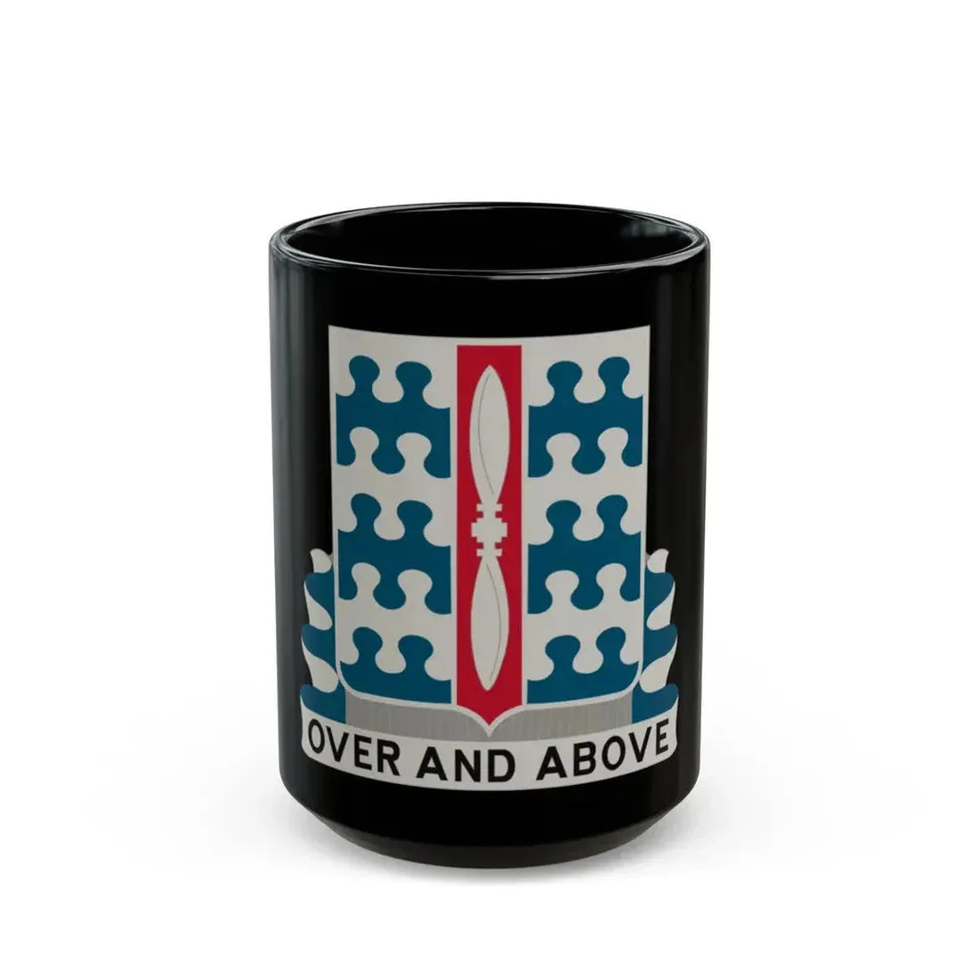 46 Aviation Battalion (U.S. Army) Black Coffee Mug 15oz - Go Mug Yourself