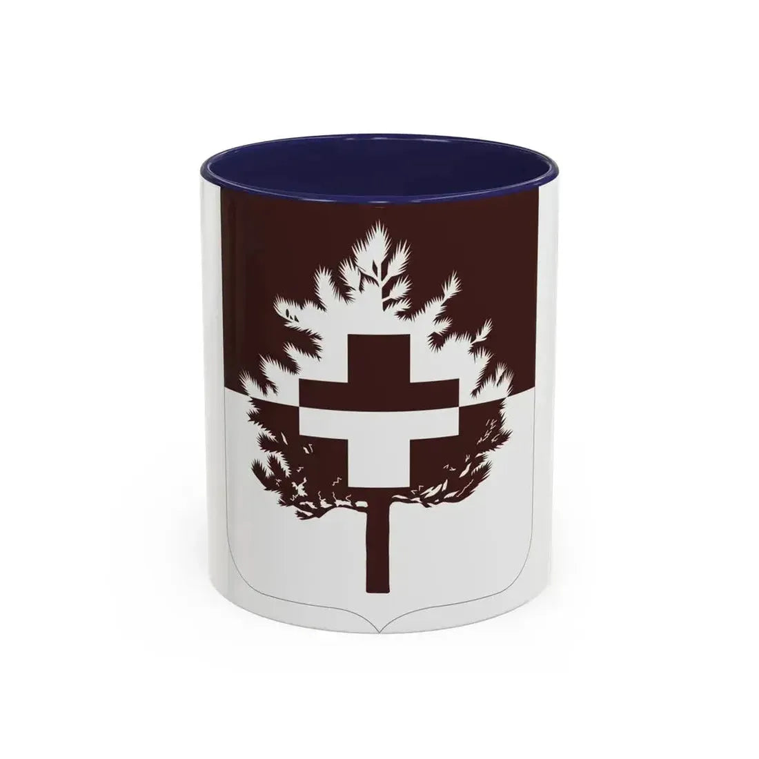 46 Medical Battalion 2 (U.S. Army) Accent Coffee Mug 11oz Navy - Go Mug Yourself