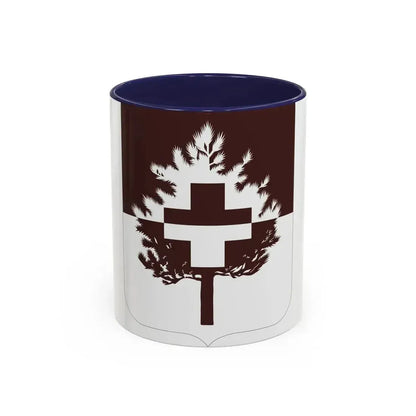 46 Medical Battalion 2 (U.S. Army) Accent Coffee Mug 11oz Navy - Go Mug Yourself