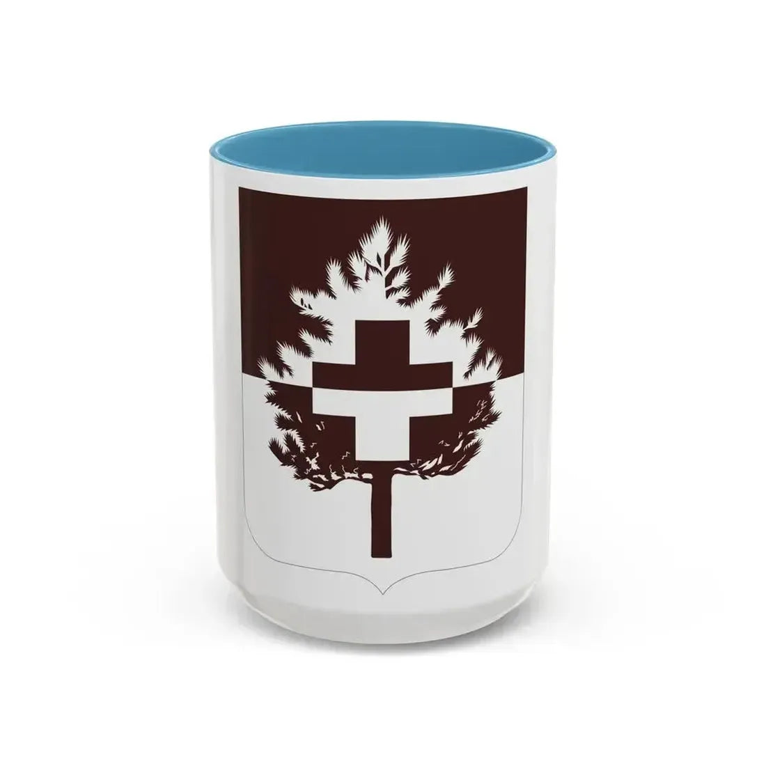 46 Medical Battalion 2 (U.S. Army) Accent Coffee Mug 15oz Light Blue - Go Mug Yourself
