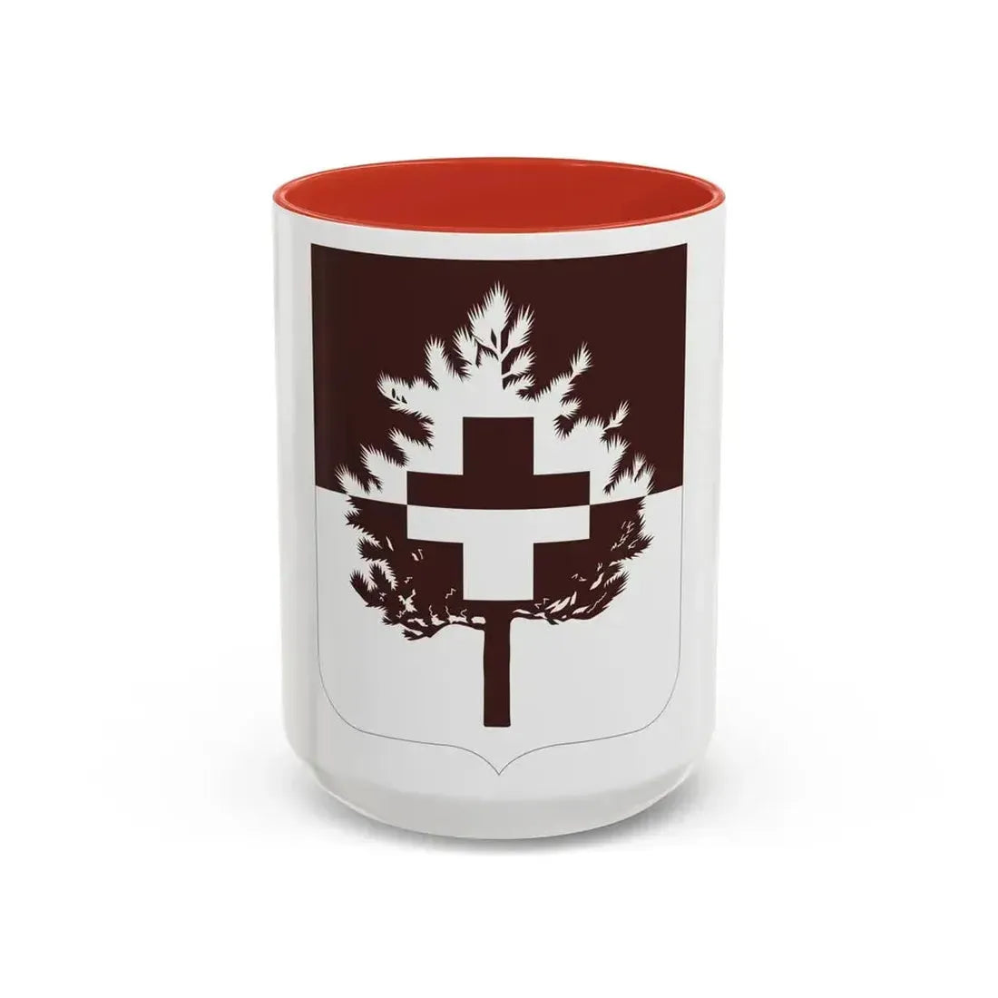 46 Medical Battalion 2 (U.S. Army) Accent Coffee Mug 15oz Red - Go Mug Yourself