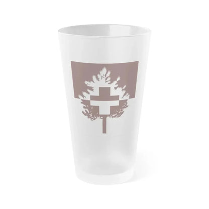 46 Medical Battalion 2 (U.S. Army) Frosted Pint Glass 16oz Default Title - Go Mug Yourself