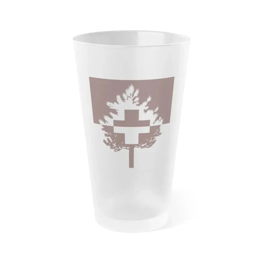 46 Medical Battalion 2 (U.S. Army) Frosted Pint Glass 16oz Default Title - Go Mug Yourself