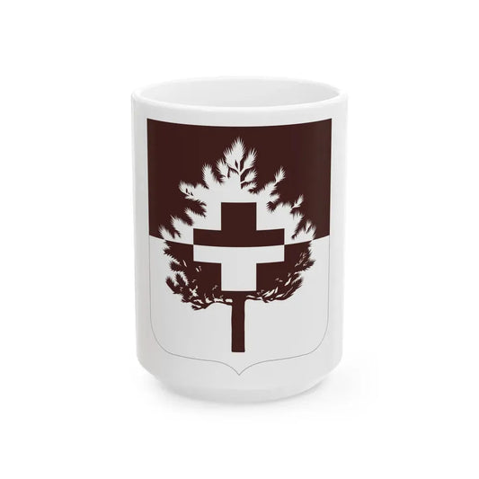 46 Medical Battalion 2 (U.S. Army) White Coffee Mug 15oz - Go Mug Yourself
