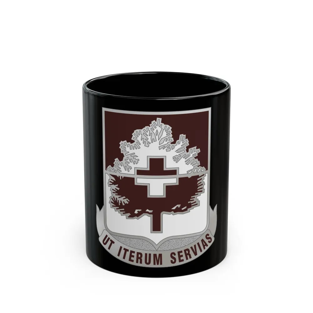 46 Medical Battalion (U.S. Army) Black Coffee Mug-11oz-Go Mug Yourself