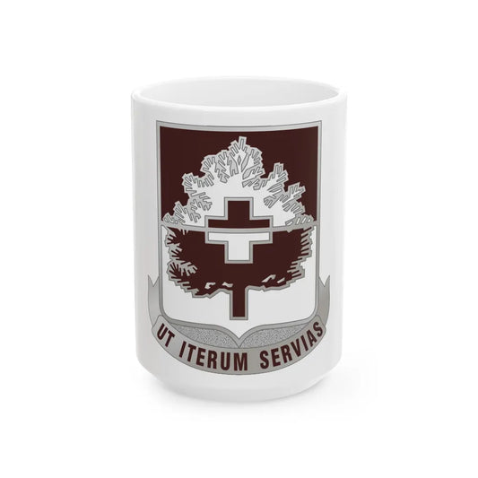 46 Medical Battalion (U.S. Army) White Coffee Mug-15oz-Go Mug Yourself