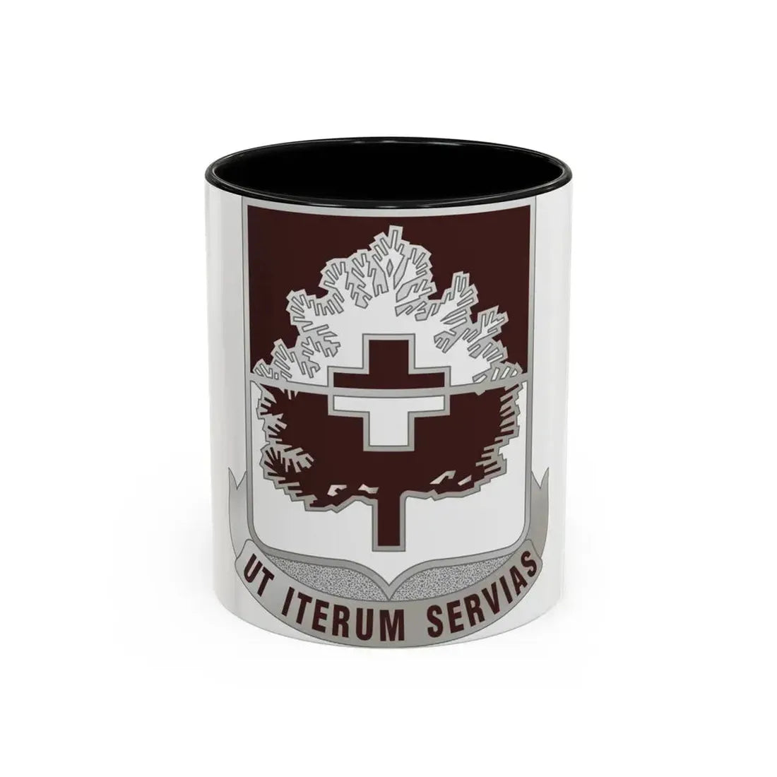 46 Medical Battalion (U.S. Army) Accent Coffee Mug 11oz Black - Go Mug Yourself