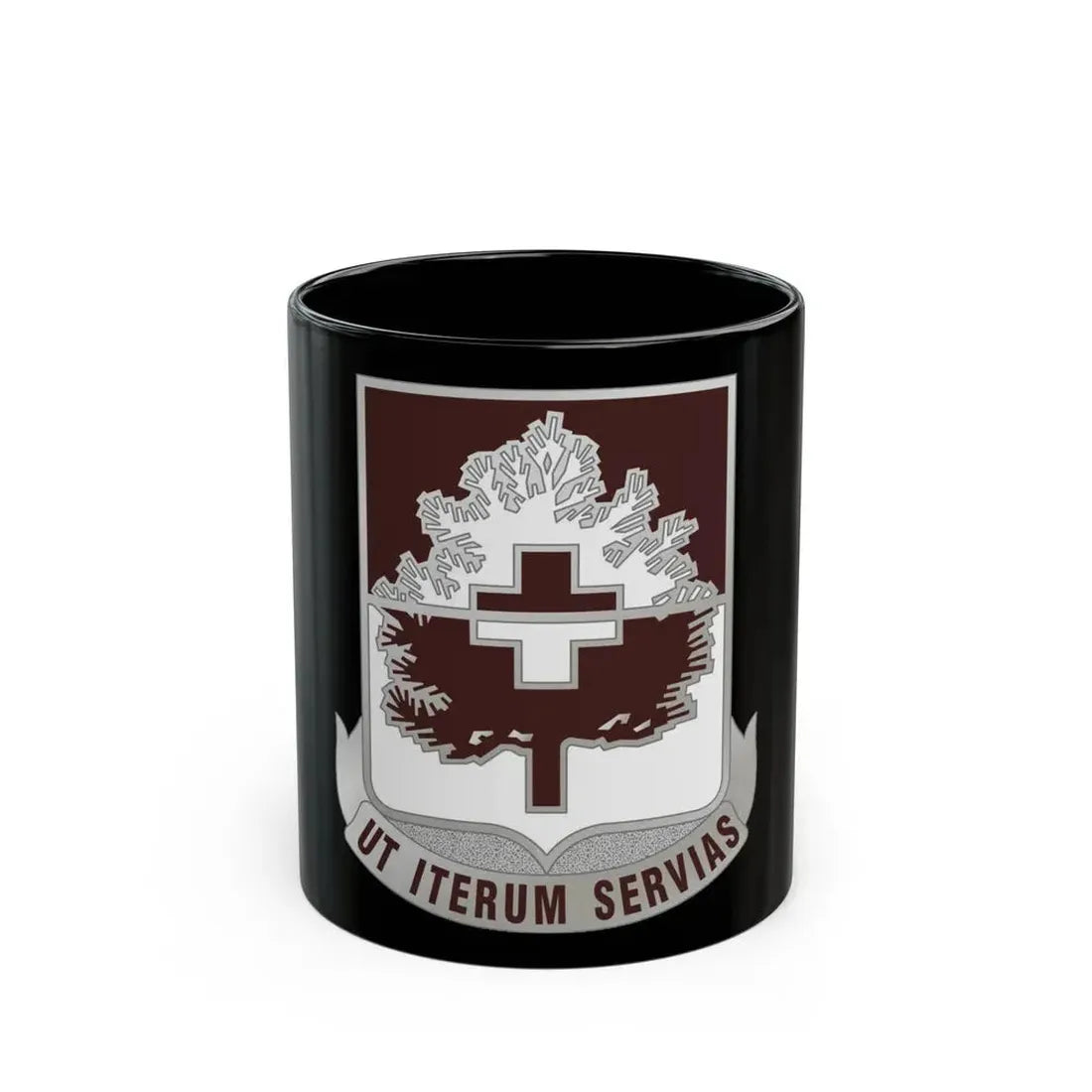 46 Medical Battalion (U.S. Army) Black Coffee Mug 11oz - Go Mug Yourself
