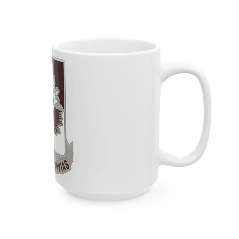 46 Medical Battalion (U.S. Army) White Coffee Mug - Go Mug Yourself