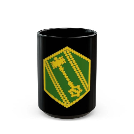 46 Military Police Command (U.S. Army) Black Coffee Mug-15oz-Go Mug Yourself