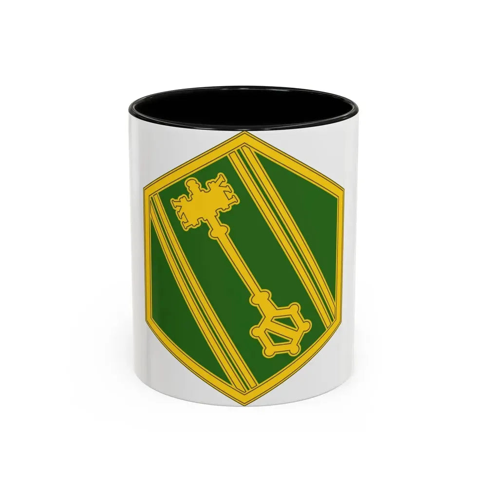 46 Military Police Command (U.S. Army) Accent Coffee Mug 11oz Black - Go Mug Yourself