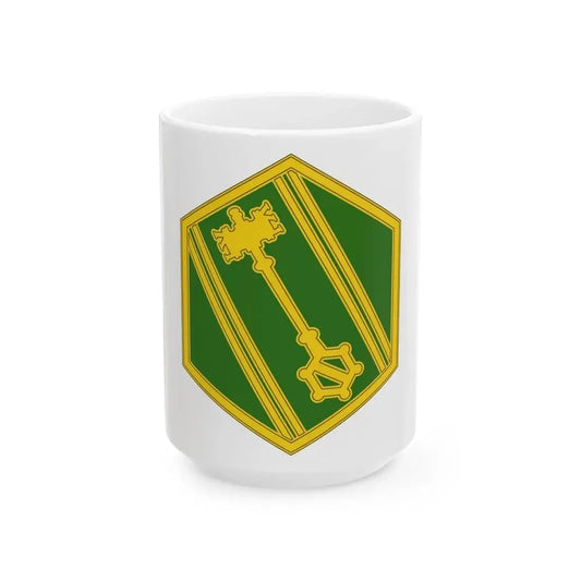 46 Military Police Command (U.S. Army) White Coffee Mug 15oz - Go Mug Yourself