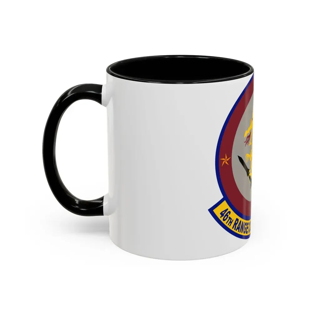 46 Range Control Squadron AFMC (U.S. Air Force) Accent Coffee Mug - Go Mug Yourself