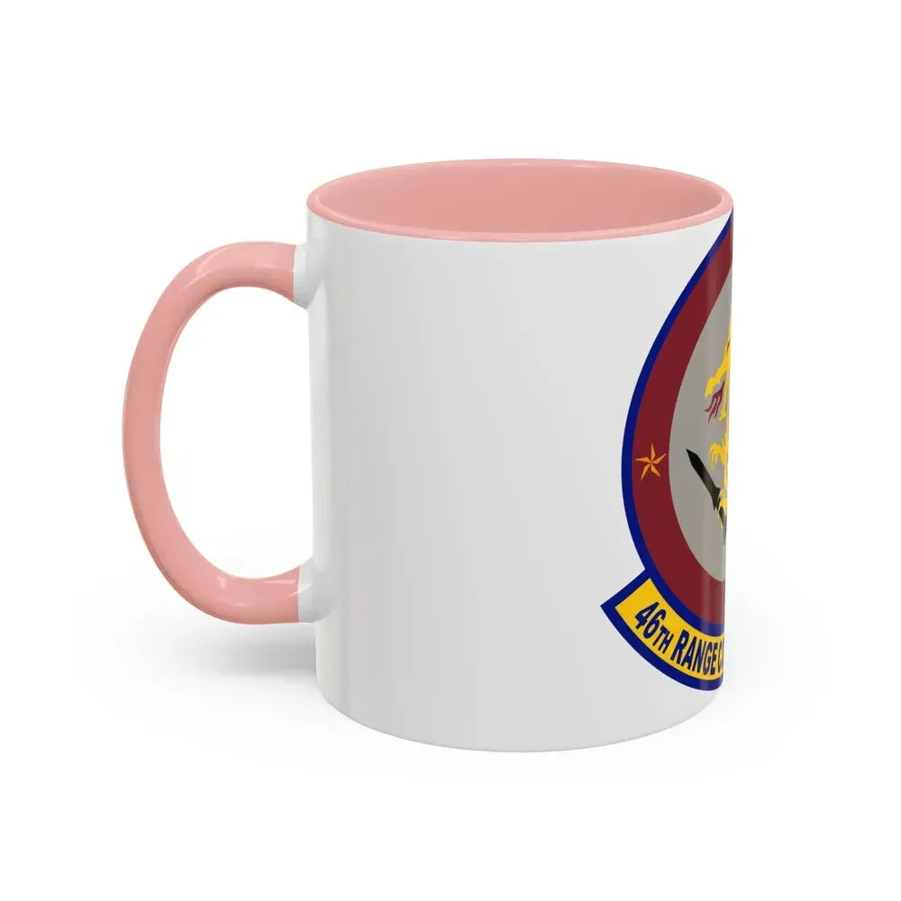 46 Range Control Squadron AFMC (U.S. Air Force) Accent Coffee Mug - Go Mug Yourself