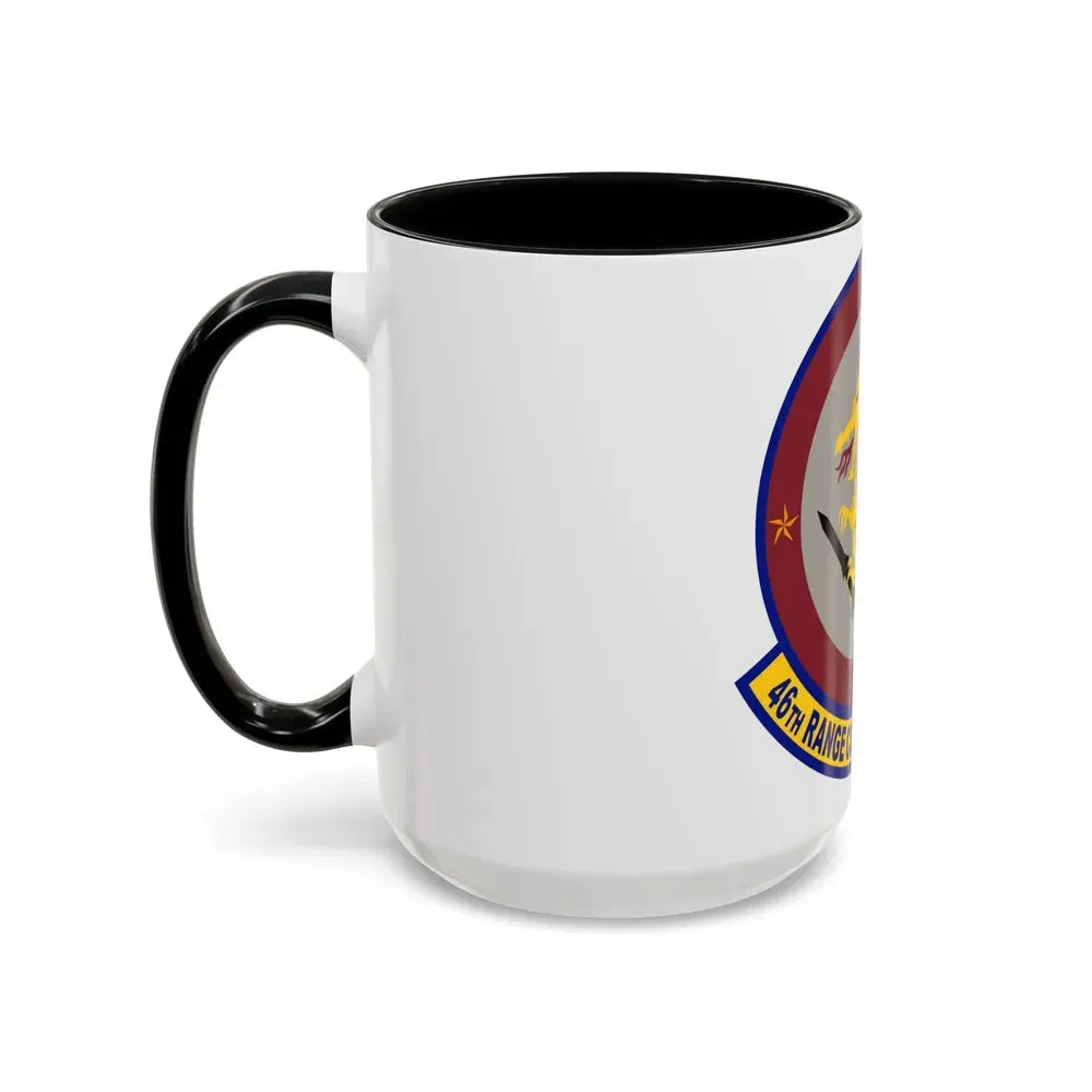 46 Range Control Squadron AFMC (U.S. Air Force) Accent Coffee Mug - Go Mug Yourself