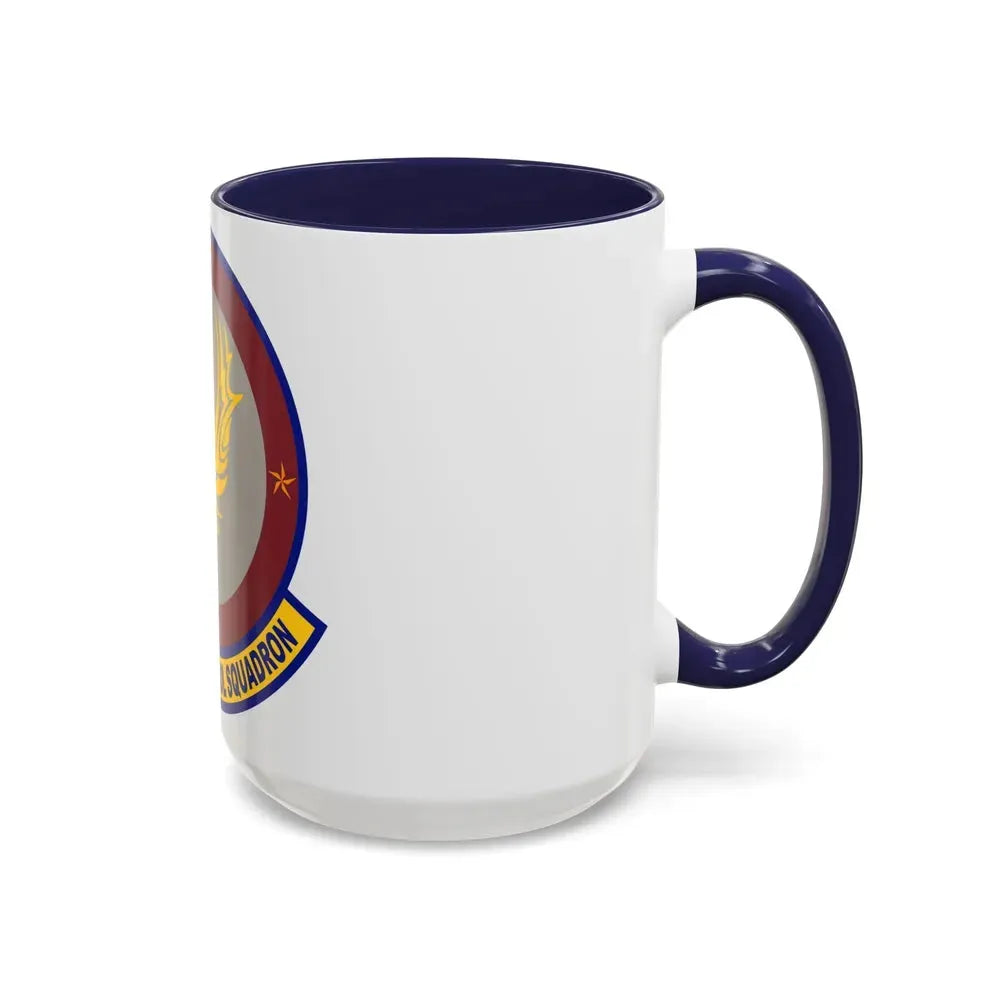 46 Range Control Squadron AFMC (U.S. Air Force) Accent Coffee Mug - Go Mug Yourself