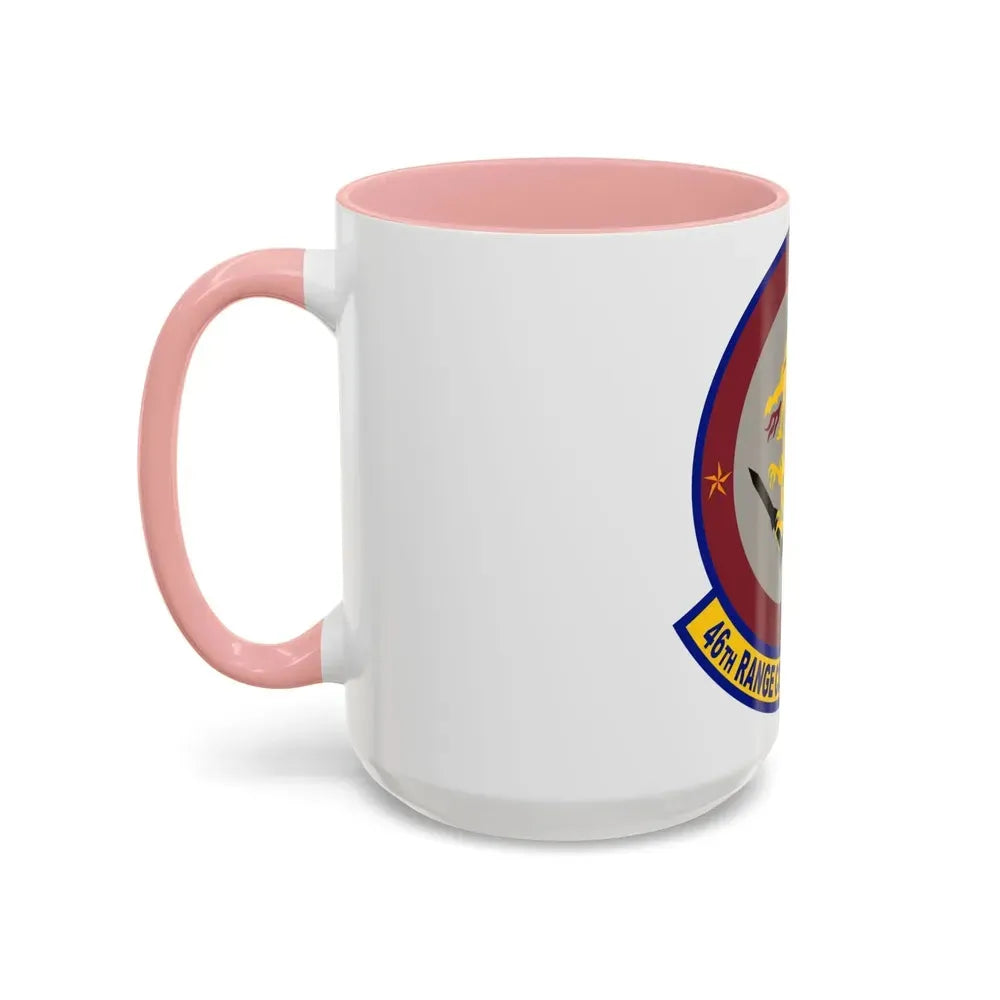 46 Range Control Squadron AFMC (U.S. Air Force) Accent Coffee Mug - Go Mug Yourself