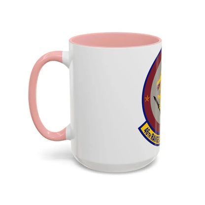 46 Range Control Squadron AFMC (U.S. Air Force) Accent Coffee Mug - Go Mug Yourself