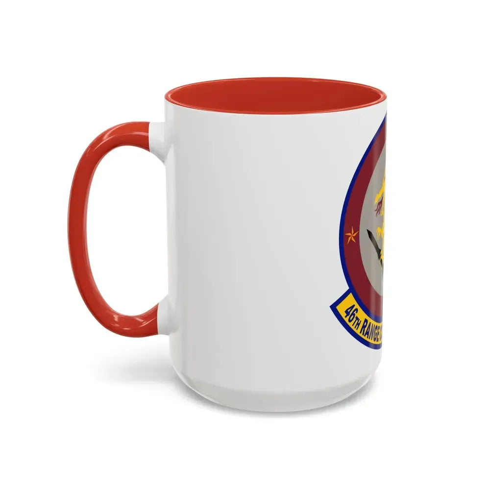 46 Range Control Squadron AFMC (U.S. Air Force) Accent Coffee Mug - Go Mug Yourself