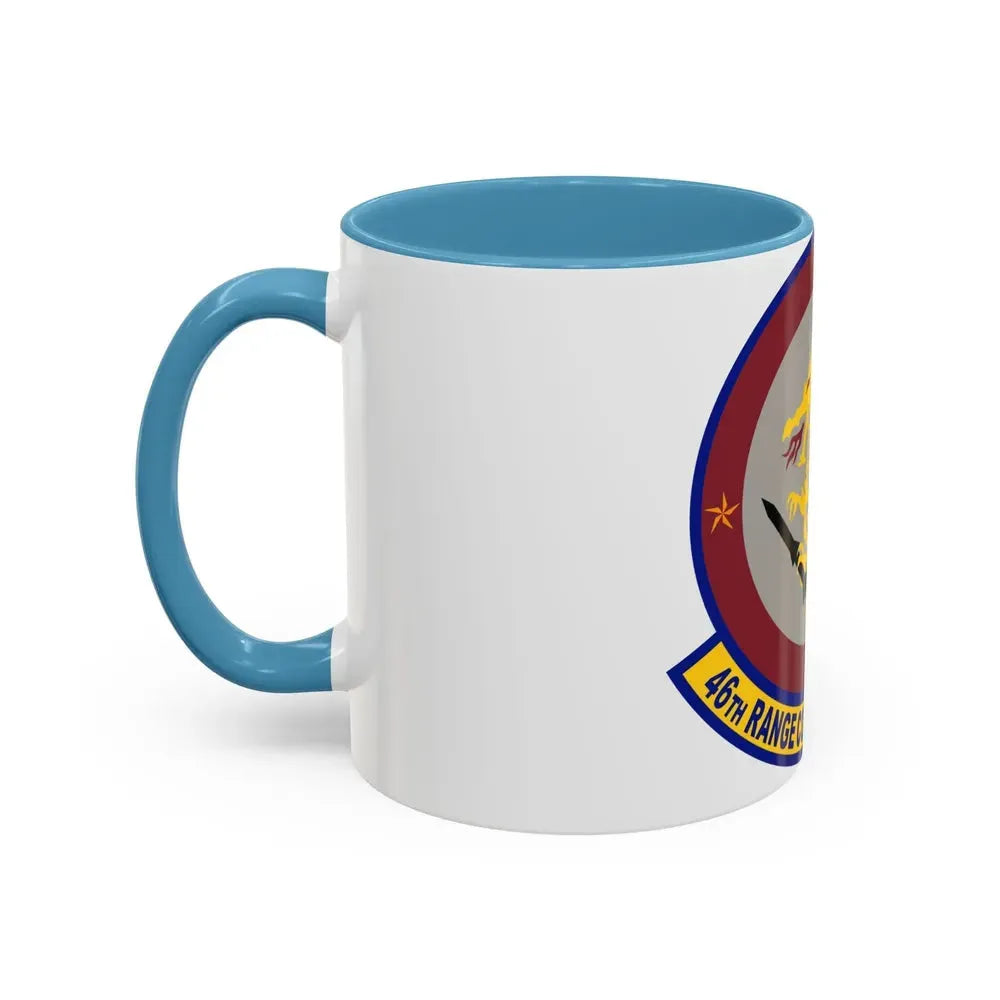46 Range Control Squadron AFMC (U.S. Air Force) Accent Coffee Mug - Go Mug Yourself