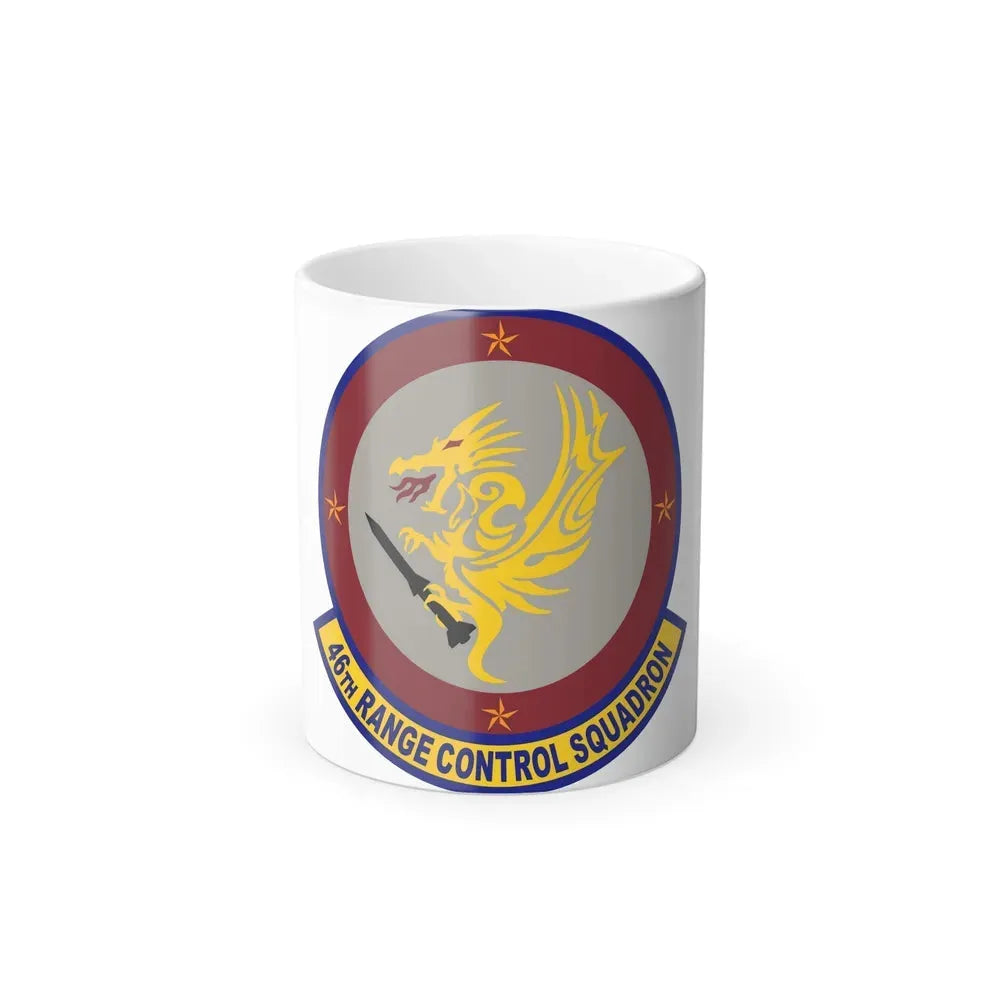 46 Range Control Squadron AFMC (U.S. Air Force) Color Changing Coffee Mug 11oz - Go Mug Yourself