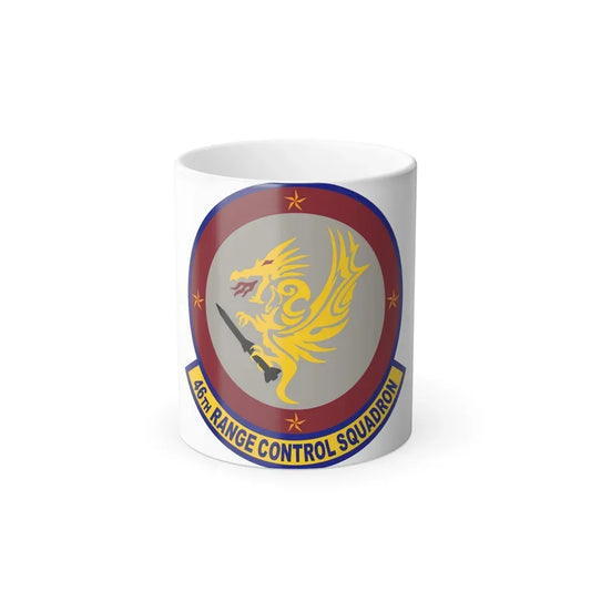 46 Range Control Squadron AFMC (U.S. Air Force) Color Changing Coffee Mug 11oz - Go Mug Yourself