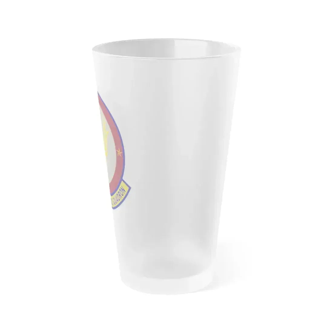 46 Range Control Squadron AFMC (U.S. Air Force) Frosted Pint Glass 16oz - Go Mug Yourself