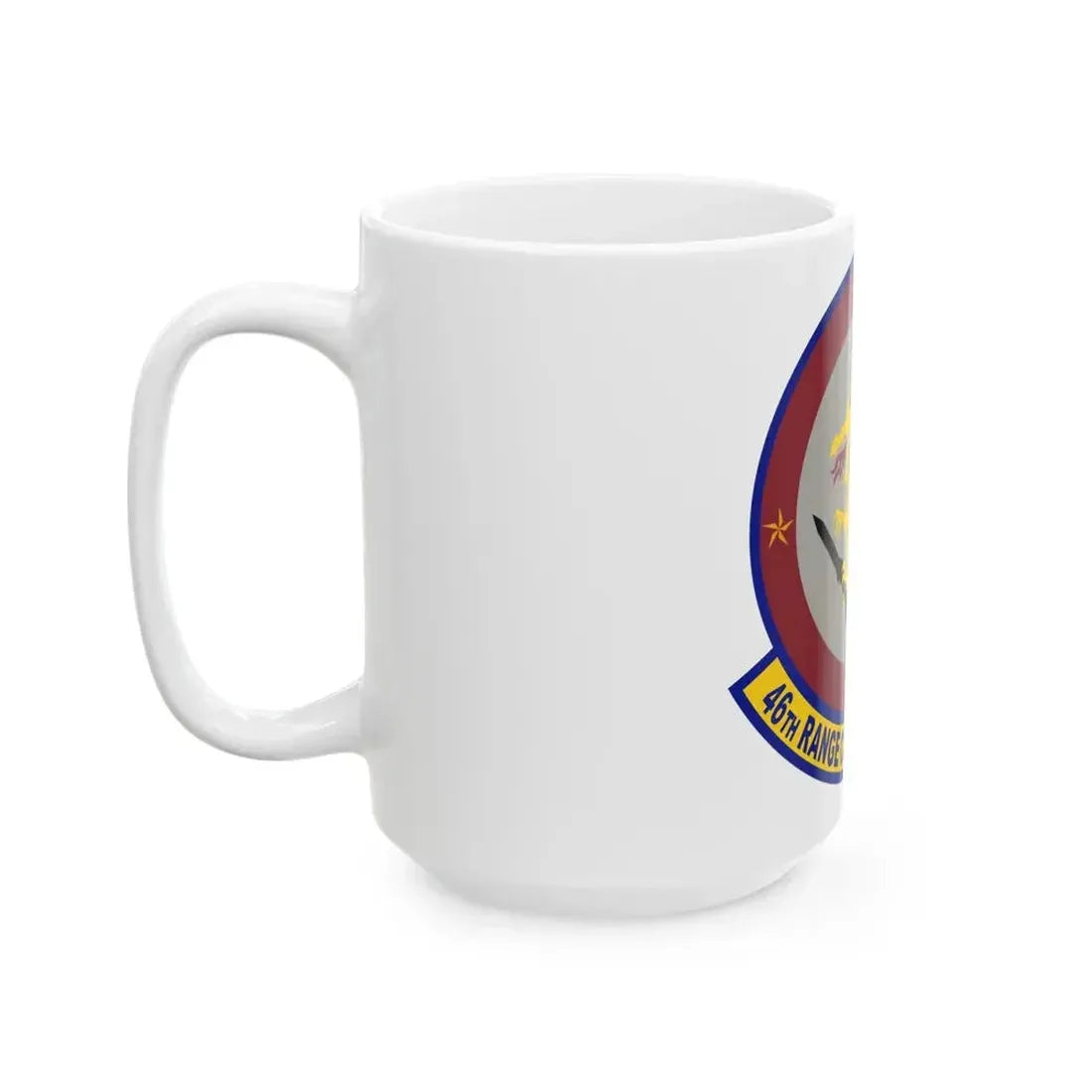 46 Range Control Squadron AFMC (U.S. Air Force) White Coffee Mug - Go Mug Yourself