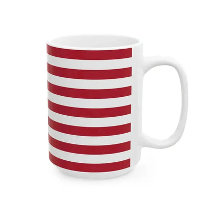 46 Star US Flag (United States) White Coffee Mug - Go Mug Yourself
