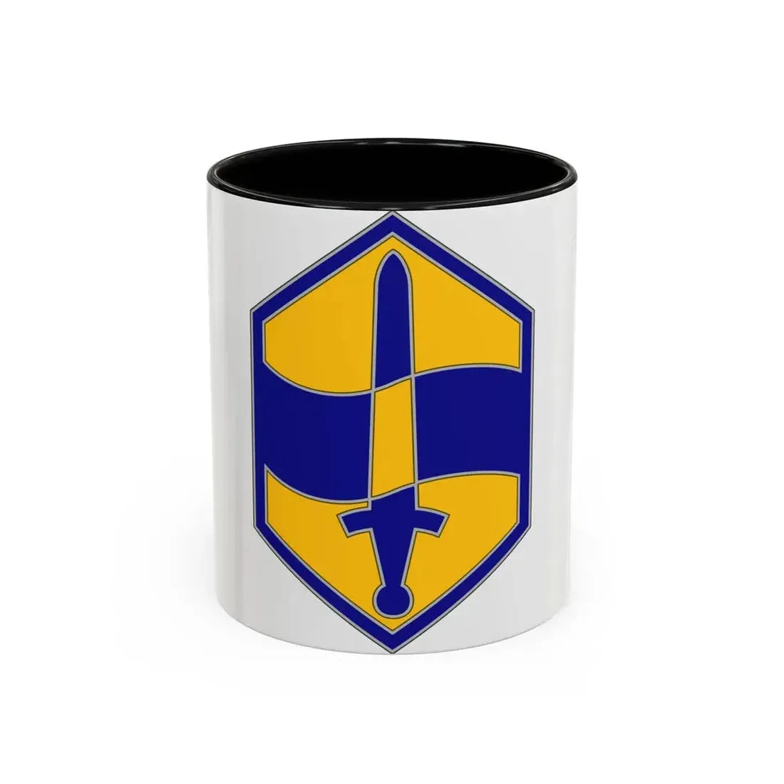 460 Chemical Brigade (U.S. Army) Accent Coffee Mug 11oz Black - Go Mug Yourself