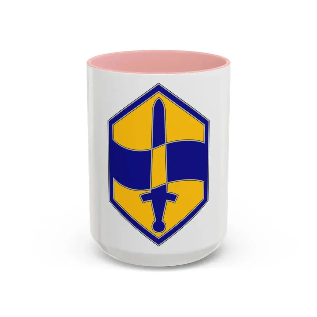 460 Chemical Brigade (U.S. Army) Accent Coffee Mug 15oz Pink - Go Mug Yourself