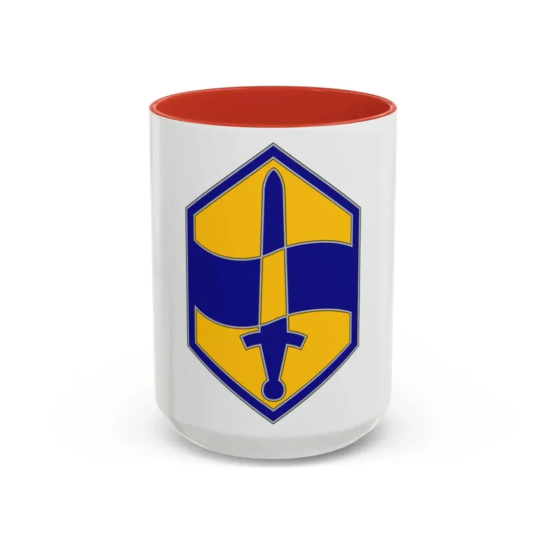 460 Chemical Brigade (U.S. Army) Accent Coffee Mug 15oz Red - Go Mug Yourself