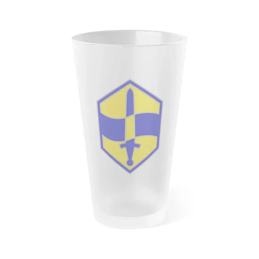 460 Chemical Brigade (U.S. Army) Frosted Pint Glass 16oz Default Title - Go Mug Yourself