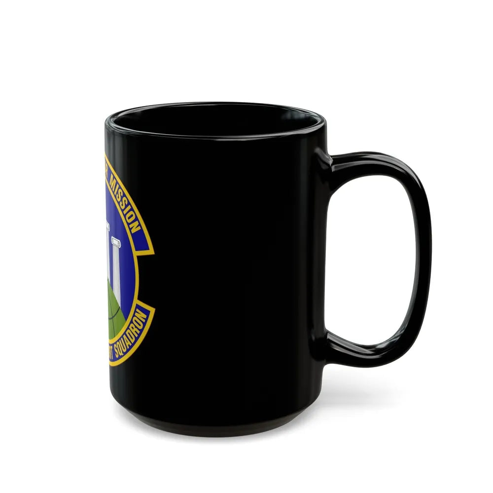 460 Force Support Squadron AFSPC (U.S. Air Force) Black Coffee Mug-Go Mug Yourself