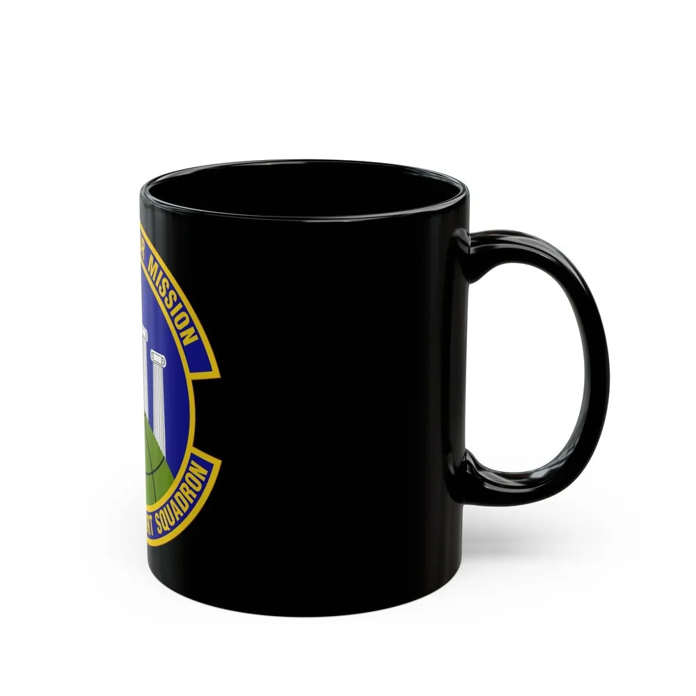 460 Force Support Squadron AFSPC (U.S. Air Force) Black Coffee Mug-Go Mug Yourself