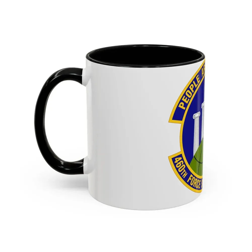 460 Force Support Squadron AFSPC (U.S. Air Force) Accent Coffee Mug - Go Mug Yourself