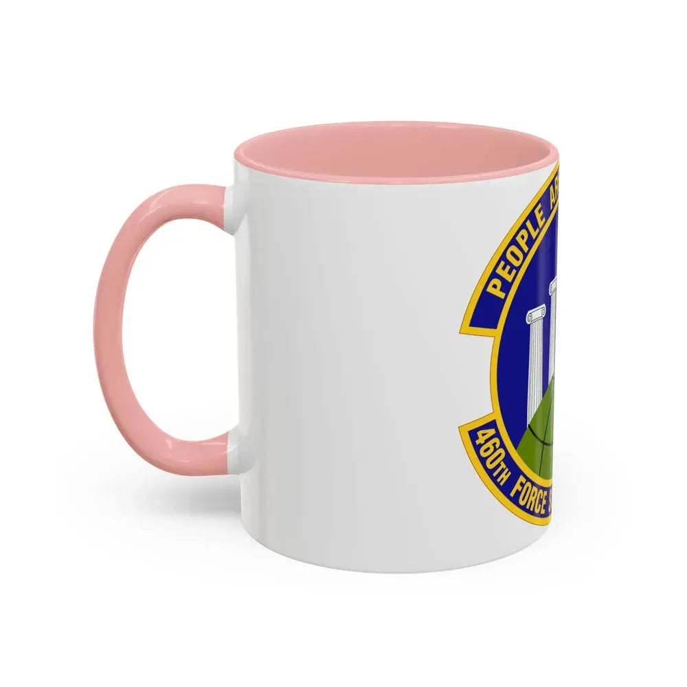 460 Force Support Squadron AFSPC (U.S. Air Force) Accent Coffee Mug - Go Mug Yourself