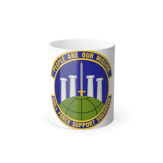 460 Force Support Squadron AFSPC (U.S. Air Force) Color Changing Coffee Mug 11oz - Go Mug Yourself