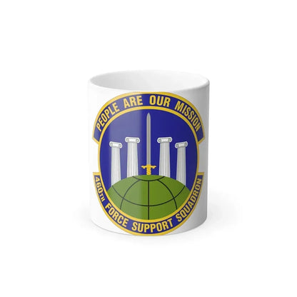 460 Force Support Squadron AFSPC (U.S. Air Force) Color Changing Coffee Mug 11oz - Go Mug Yourself