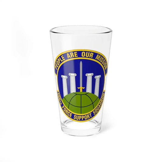 460 Force Support Squadron AFSPC (U.S. Air Force) Pint Glass 16oz 16oz - Go Mug Yourself