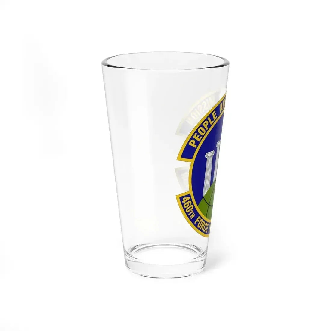 460 Force Support Squadron AFSPC (U.S. Air Force) Pint Glass 16oz - Go Mug Yourself